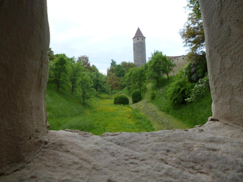 Hotel Garni Zum Hirschen Iphofen Esterno foto